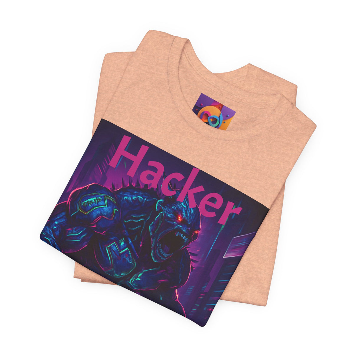 Monster Graphic Tee — '06/28/1971.' Dark Creature Illustration