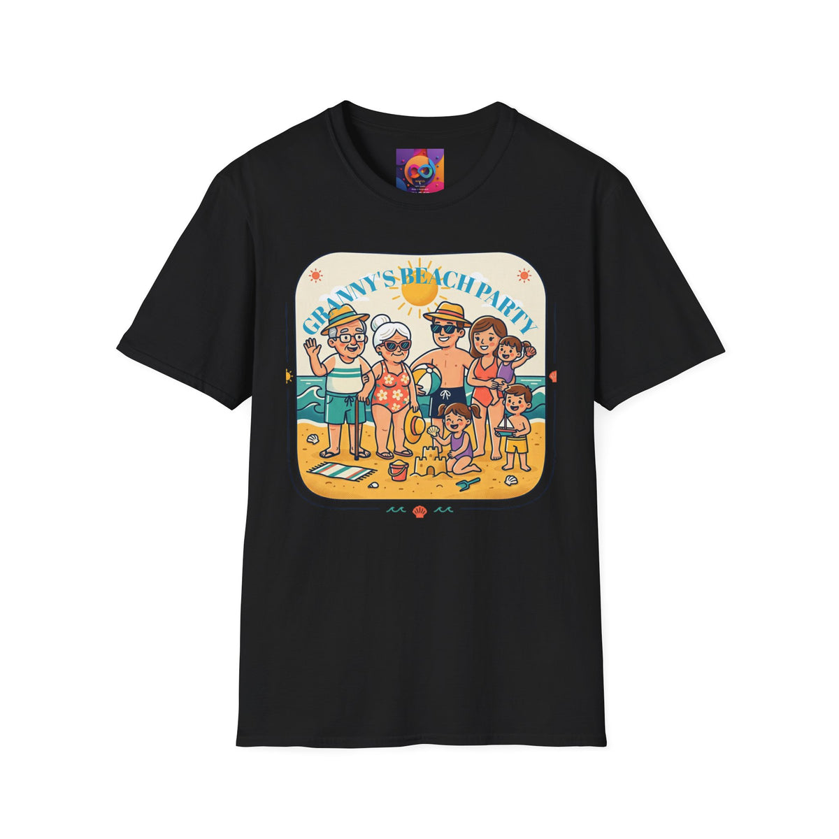 GRANNY’S  Party T-Shirt | Family Beach Cartoon Design