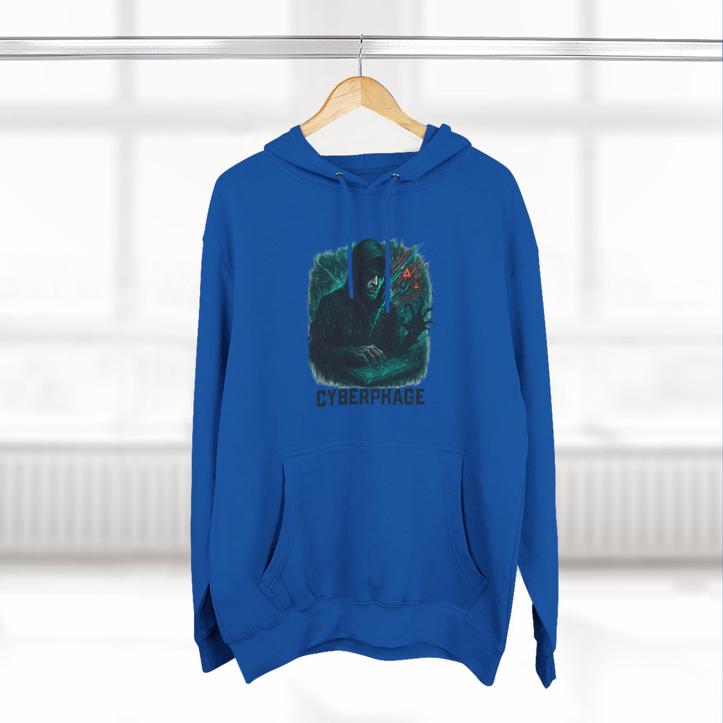 HALLOWEEN Cyberphage Graphic Hoodie | Cozy Fleece Sweatshirt.
