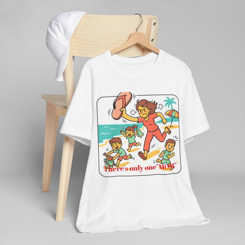 Mom’s Beach Rescue T-Shirt — "There’s only one 'MOM'.