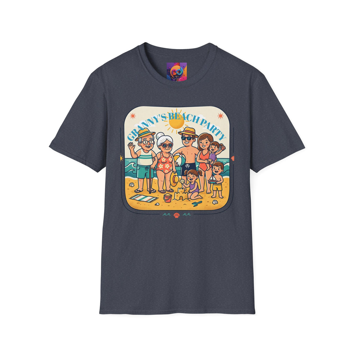 GRANNY’S  Party T-Shirt | Family Beach Cartoon Design