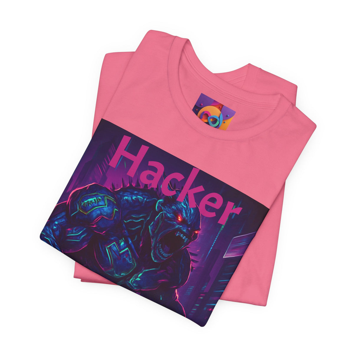 Monster Graphic Tee — '06/28/1971.' Dark Creature Illustration
