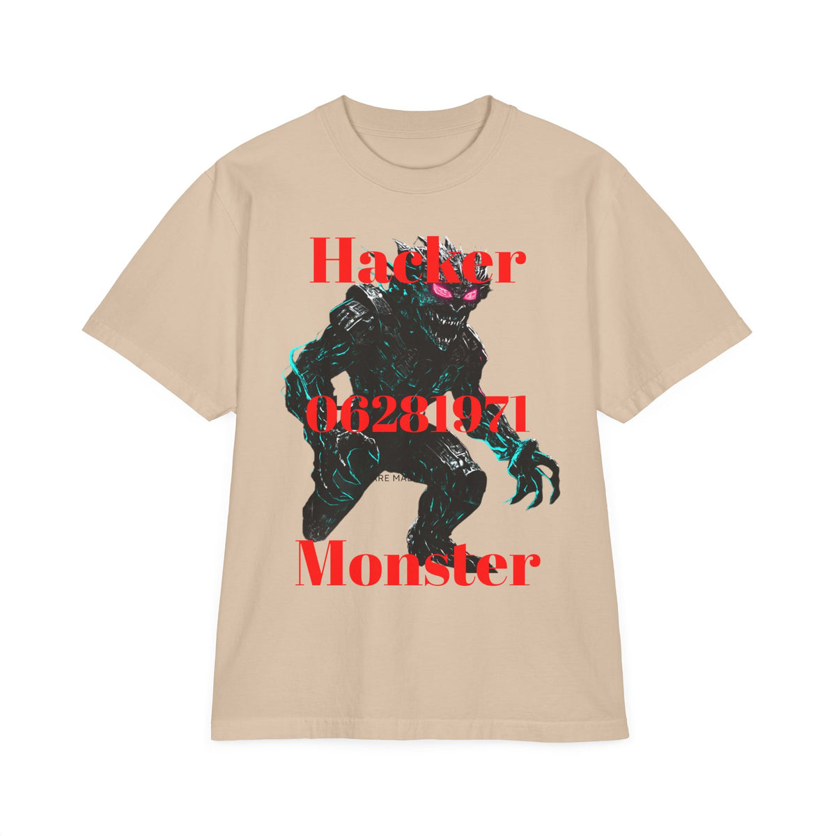 HALLOWEEN Hacker Monster Graphic T‑Shirt