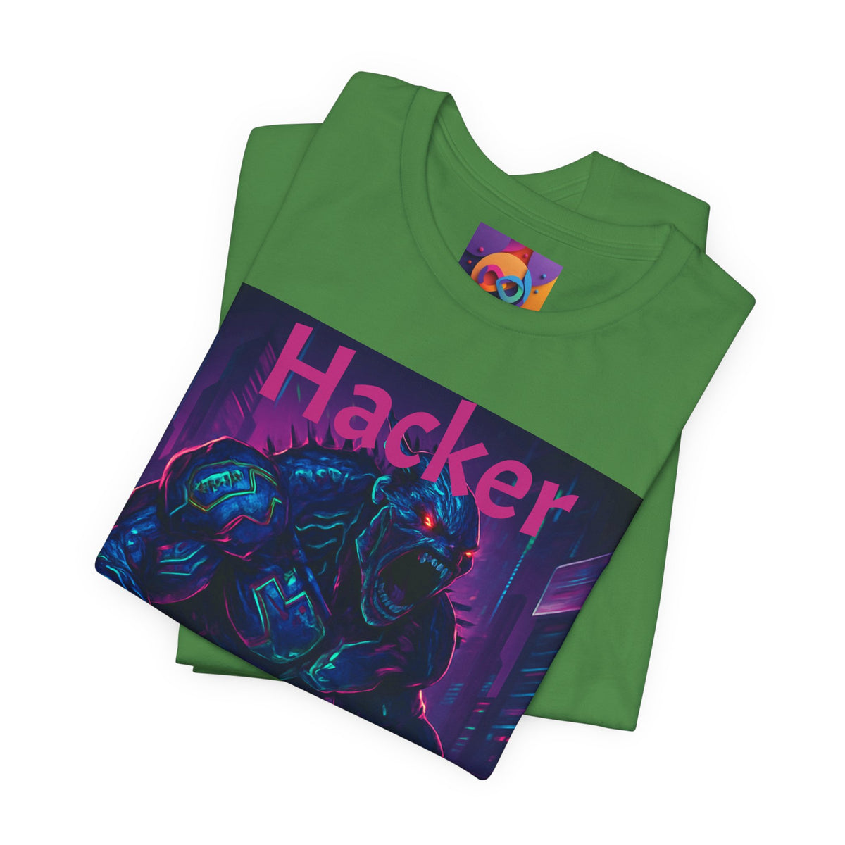 Monster Graphic Tee — '06/28/1971.' Dark Creature Illustration