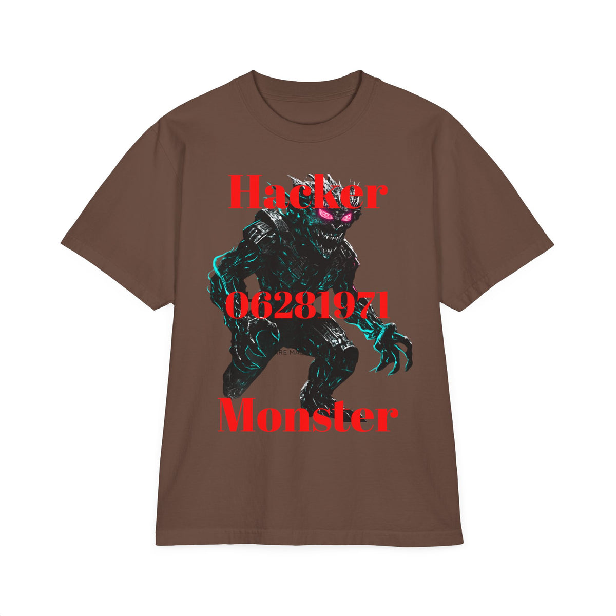 HALLOWEEN Hacker Monster Graphic T‑Shirt