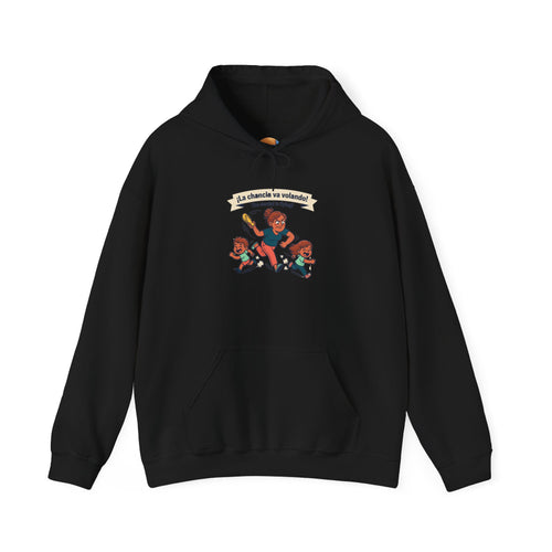 'LA CHANCLA' va volando Unisex Heavy Blend™ Hooded Sweatshirt