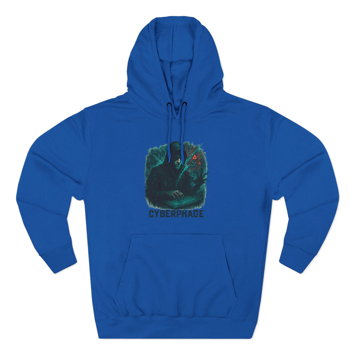 HALLOWEEN Cyberphage Graphic Hoodie | Cozy Fleece Sweatshirt.