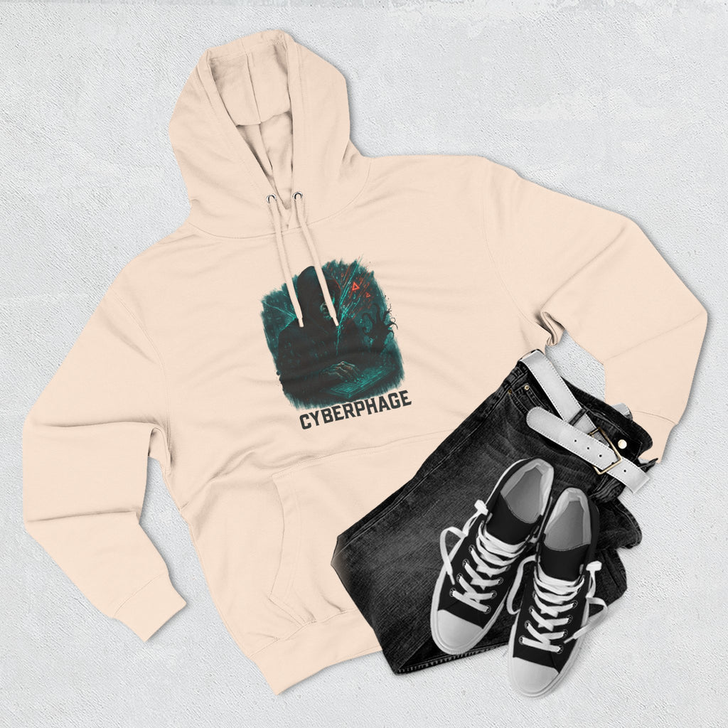 HALLOWEEN Cyberphage Graphic Hoodie | Cozy Fleece Sweatshirt.