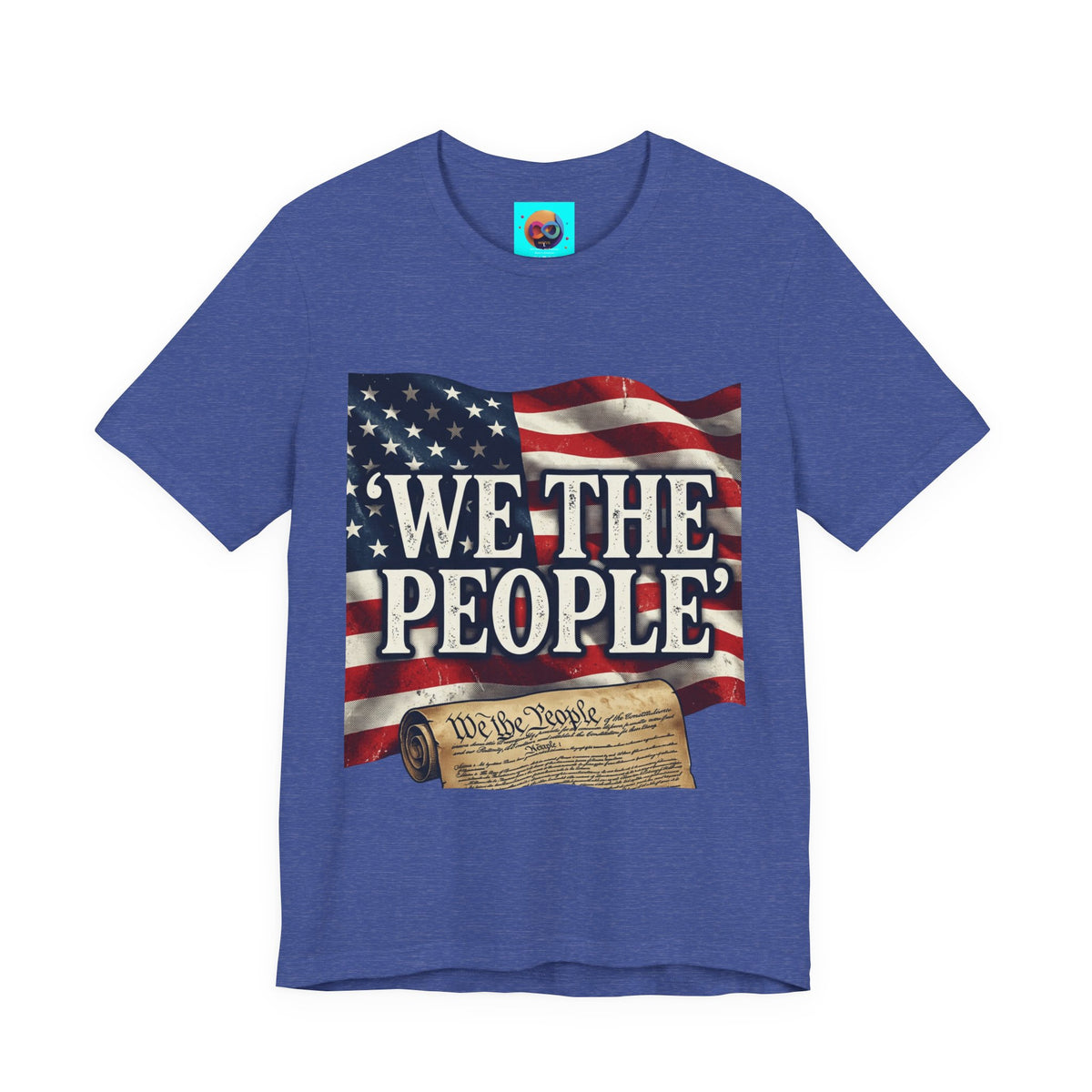 We The People T-Shirt – American Flag & Constitution Graphic Tee