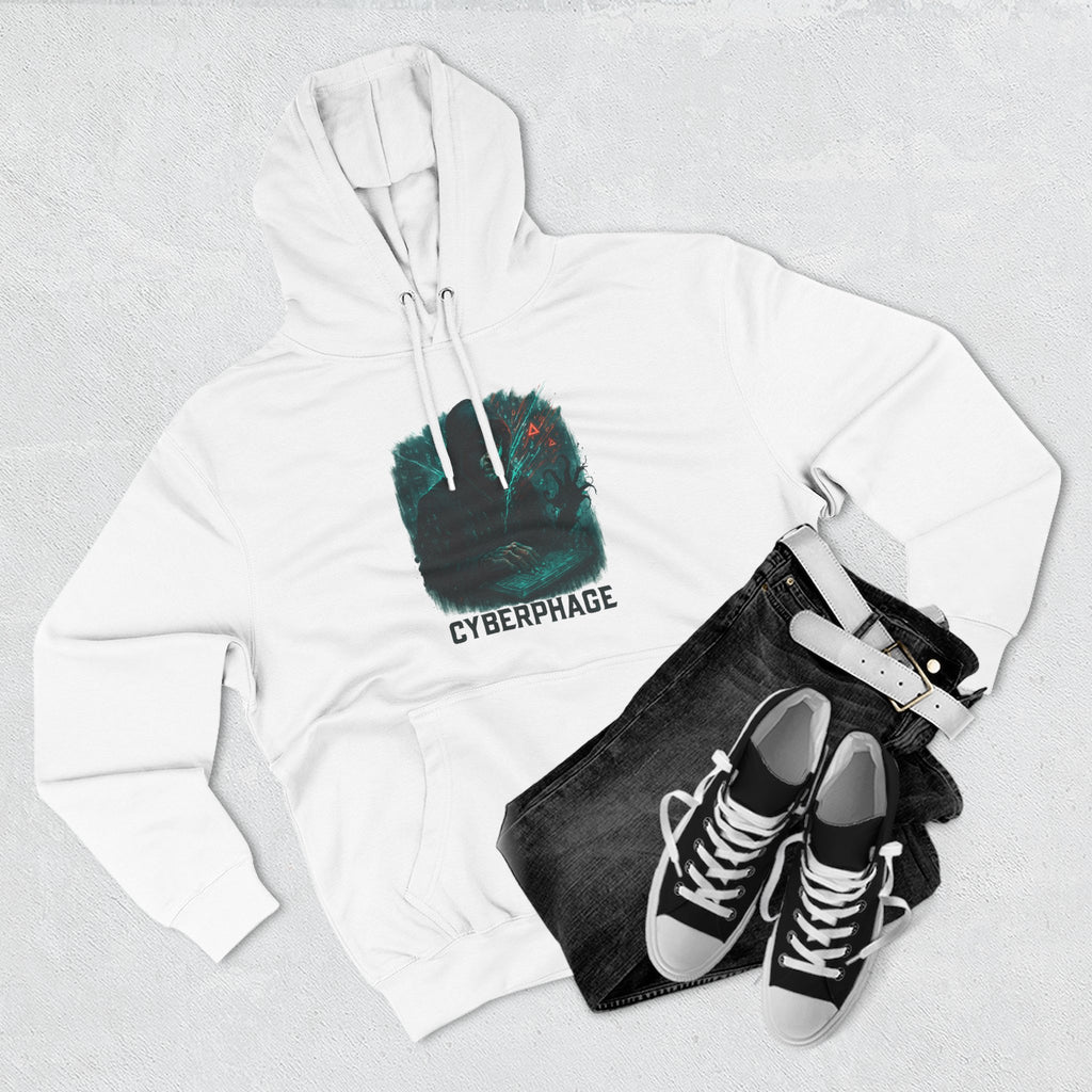HALLOWEEN Cyberphage Graphic Hoodie | Cozy Fleece Sweatshirt.